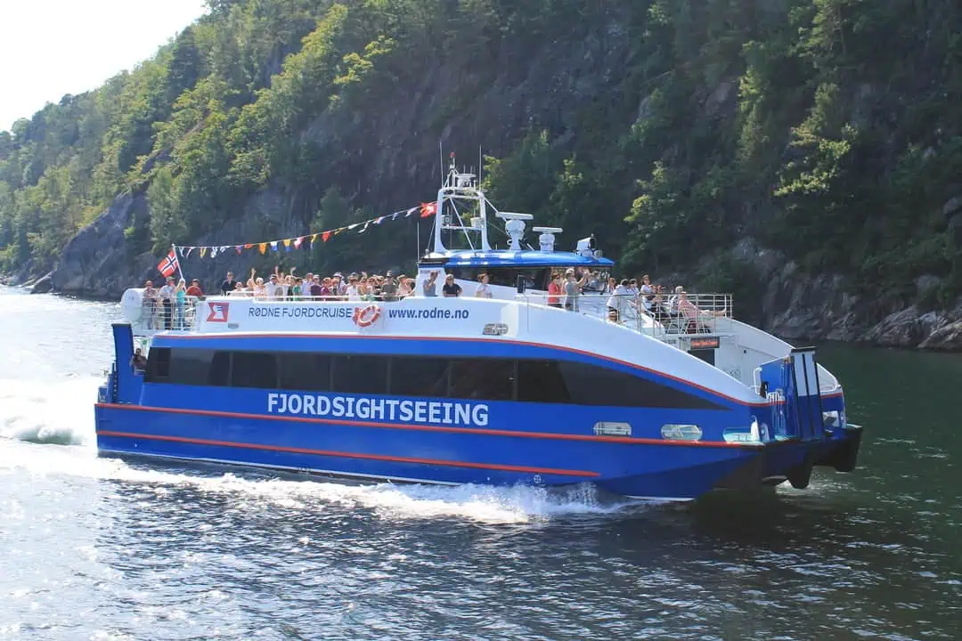 Map Lysefjord