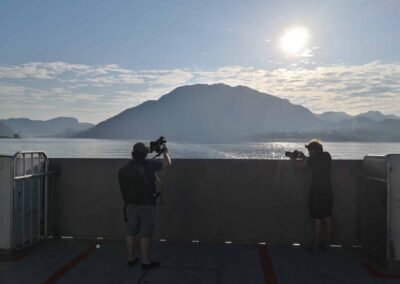 Filming i Lysefjorden av Portal Norge