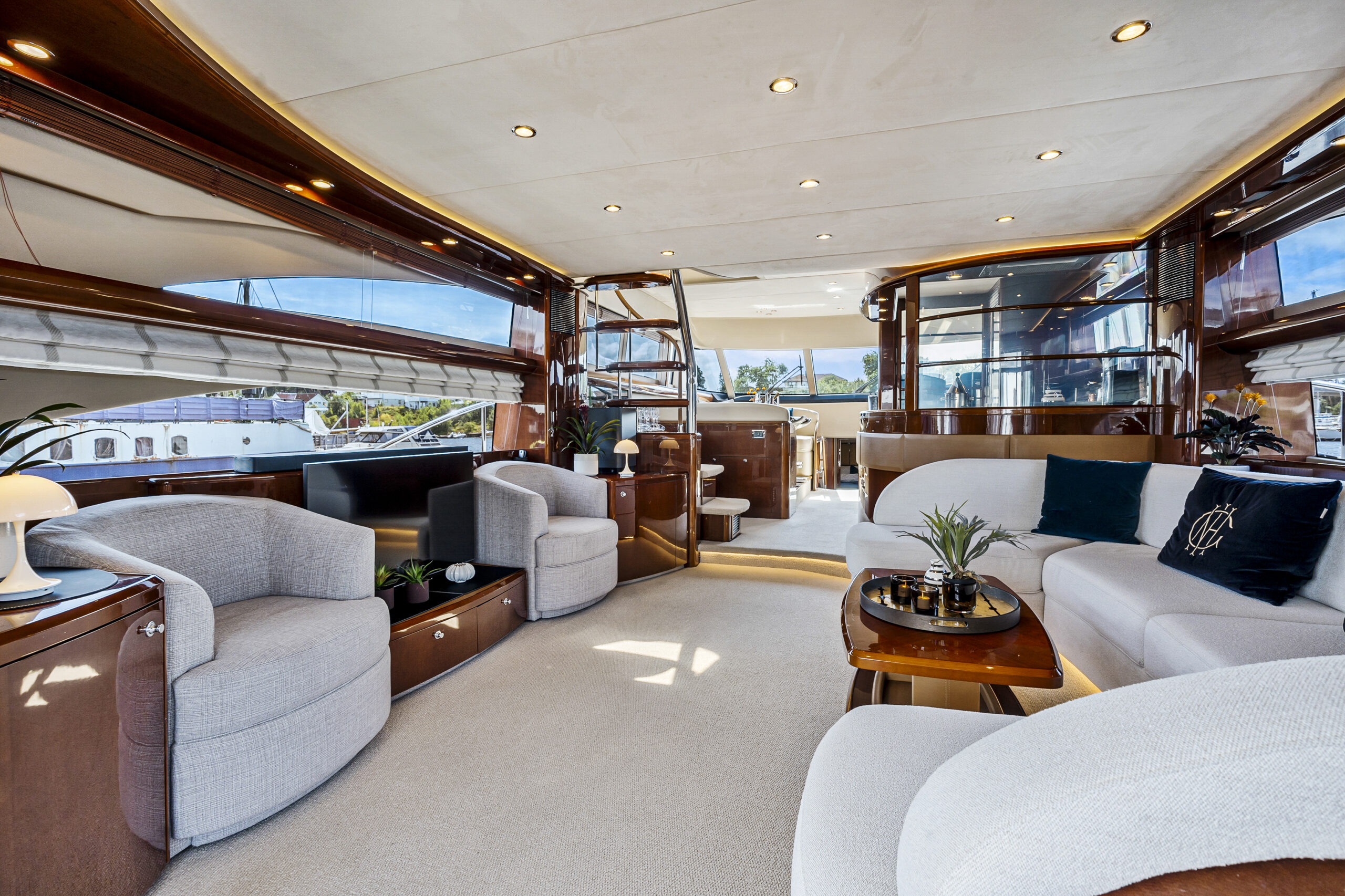 Privat cruise-interiør