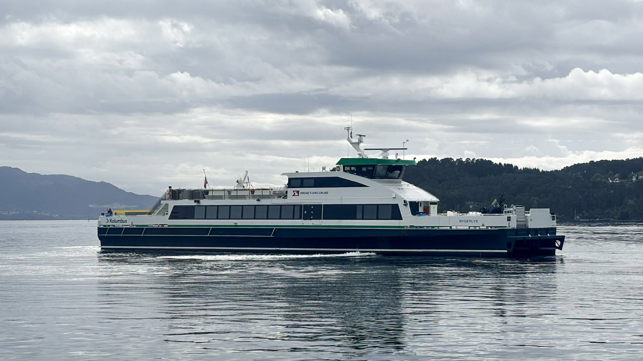 Kaart van Lysefjord